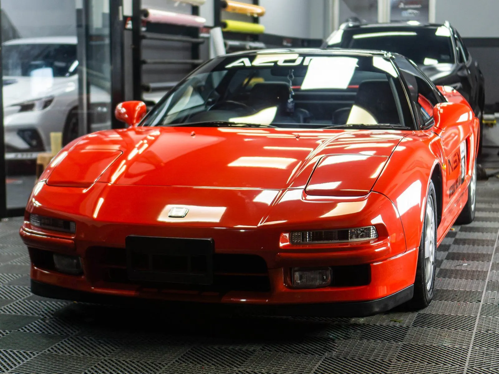 Acura NSX, Wrap Ferrari Red